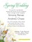 Great Papers! Spring Blossom Butterflies Letterhead, for Invitations, Announcements and Personal Messages, Printer Friendly 8.5”x11”, 50 Pack